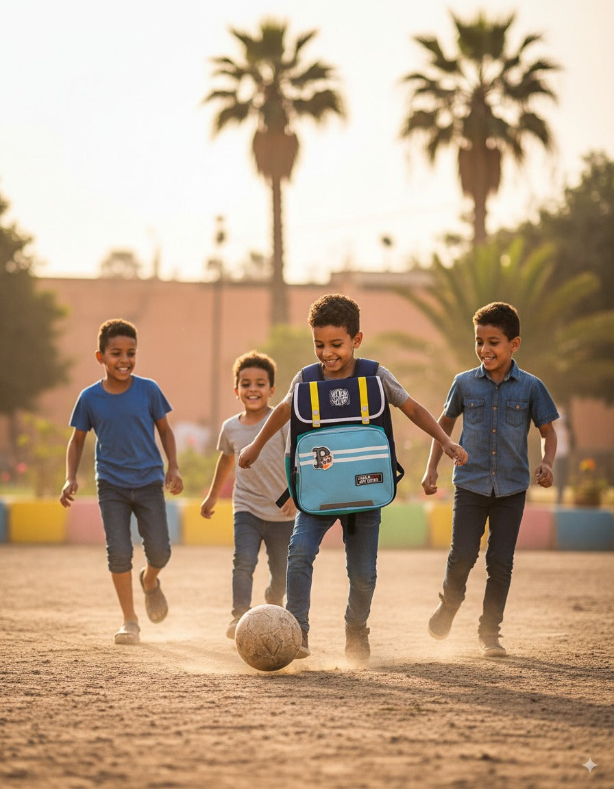 🎒 شكارة مدرسية أنيقة ومريحة