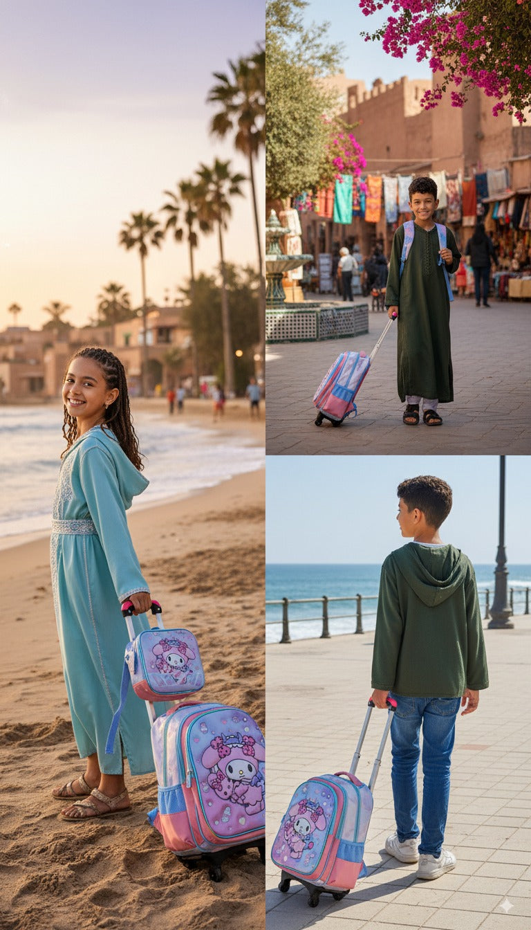 🎒 شكارة Cinnamoroll تلاث قطع